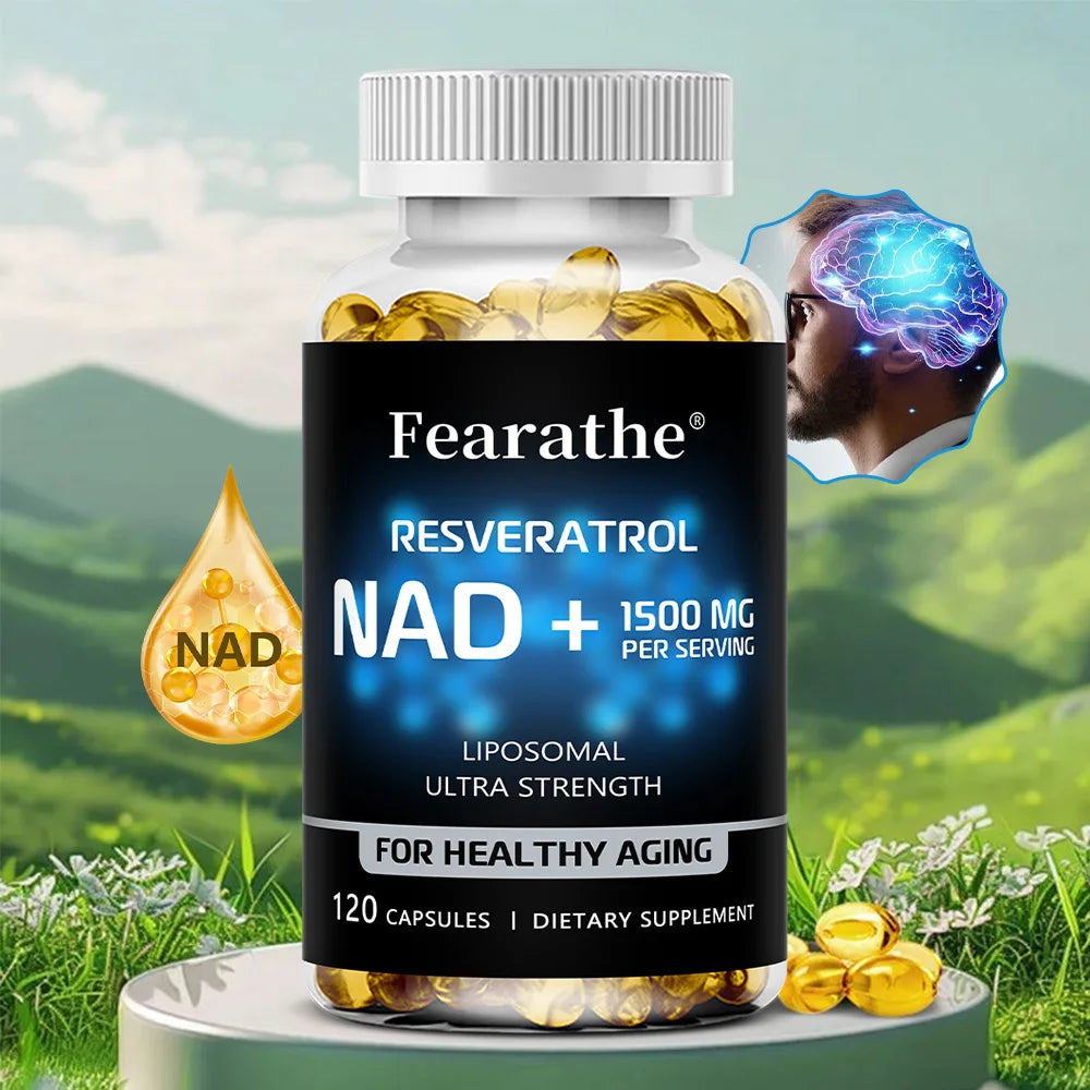 NAD+ Boost-with Resveratrol,Enhances Cellular Vitality