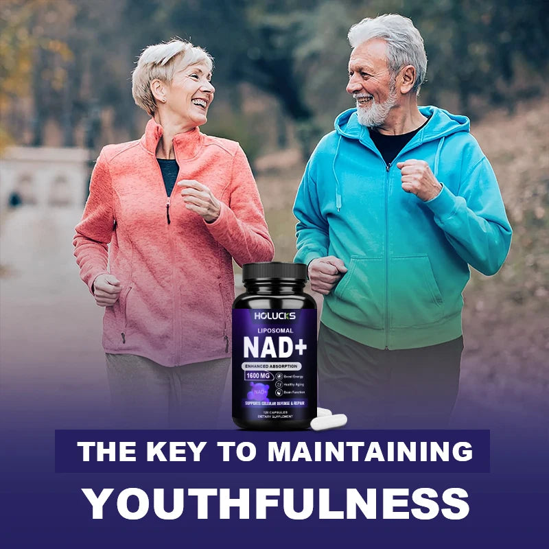 High Potency NAD+ Supplement, for Anti-Aging, Energy Production