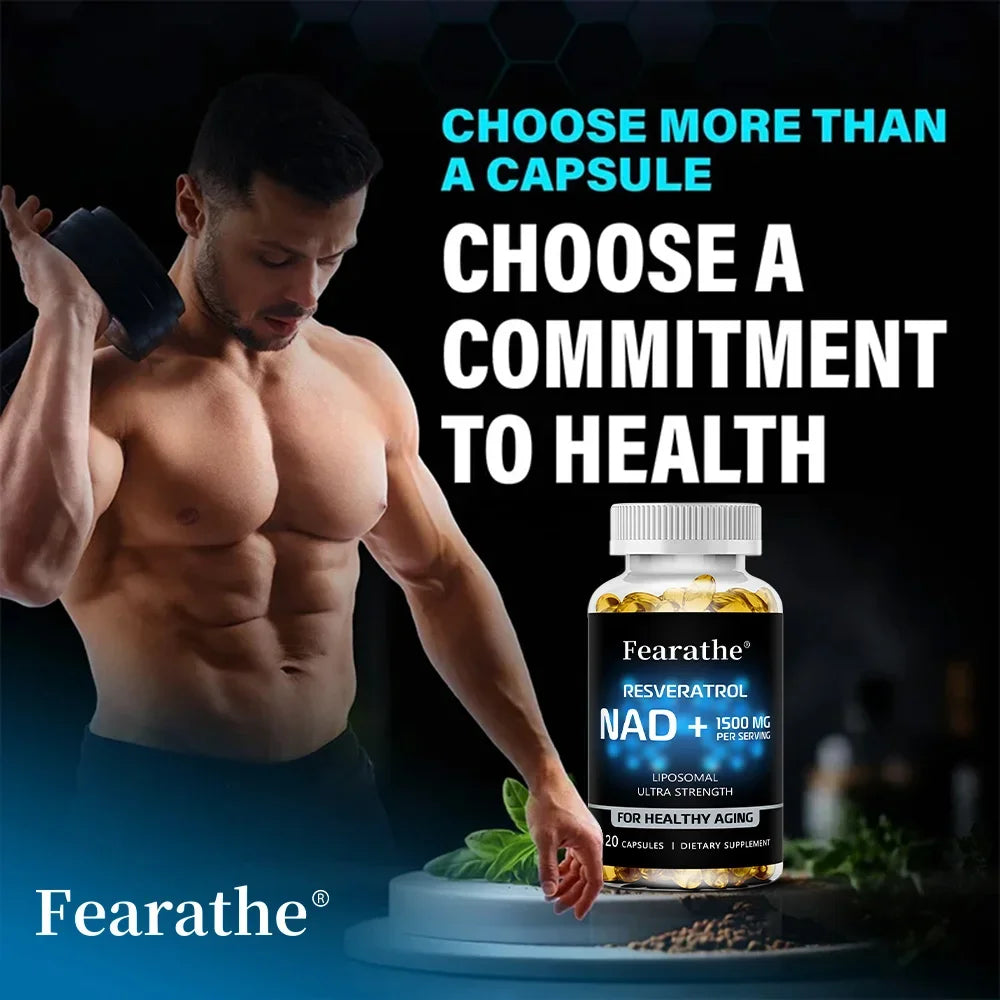NAD+ Boost-with Resveratrol,Enhances Cellular Vitality