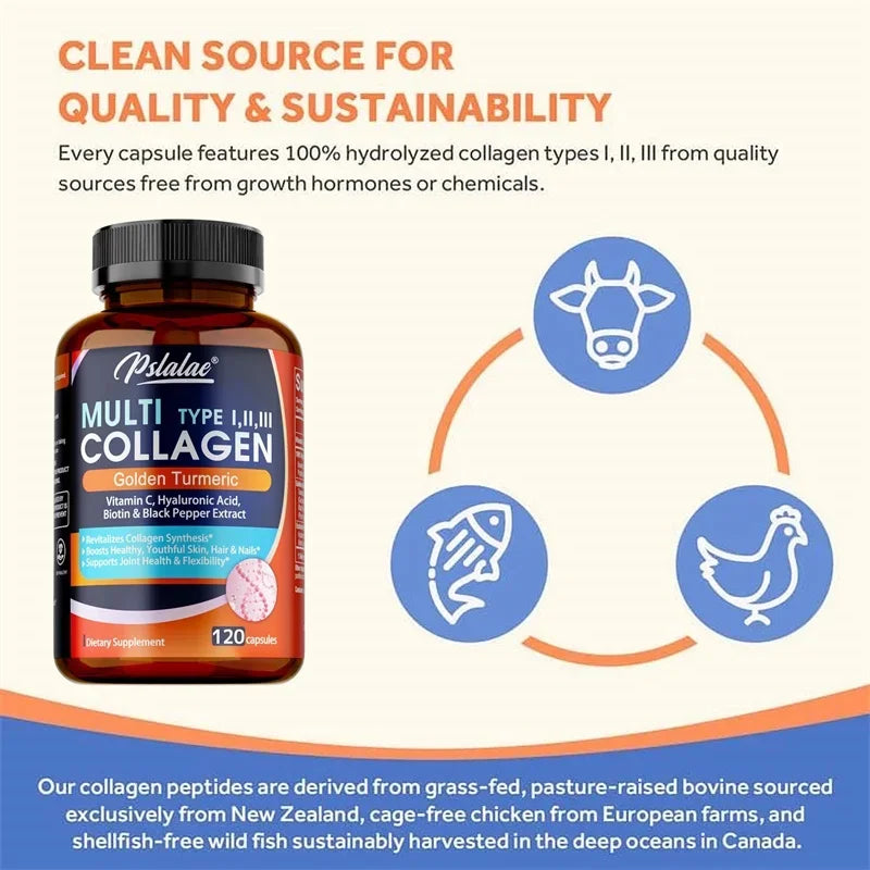 Multi Collagen Peptides Capsules