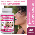 GLUTA WHITE  Glutathione Skin Whitening Supplement Anti Aging