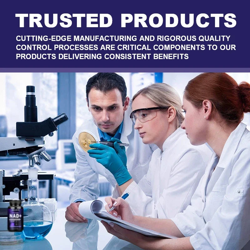 High Potency NAD+ Supplement, for Anti-Aging, Energy Production